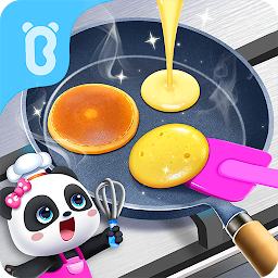 Дүрс тэмдгийн зураг Baby Panda's Breakfast Cooking