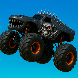 Дүрс тэмдгийн зураг Monster Truck Games for kids