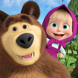 Дүрс тэмдгийн зураг Masha and the Bear Educational